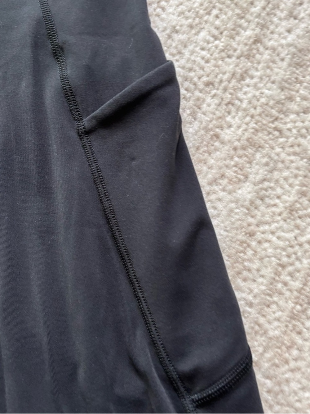 Athleta Black High-Rise Pocket Cropped Leggings Small - Picture 4 of 12